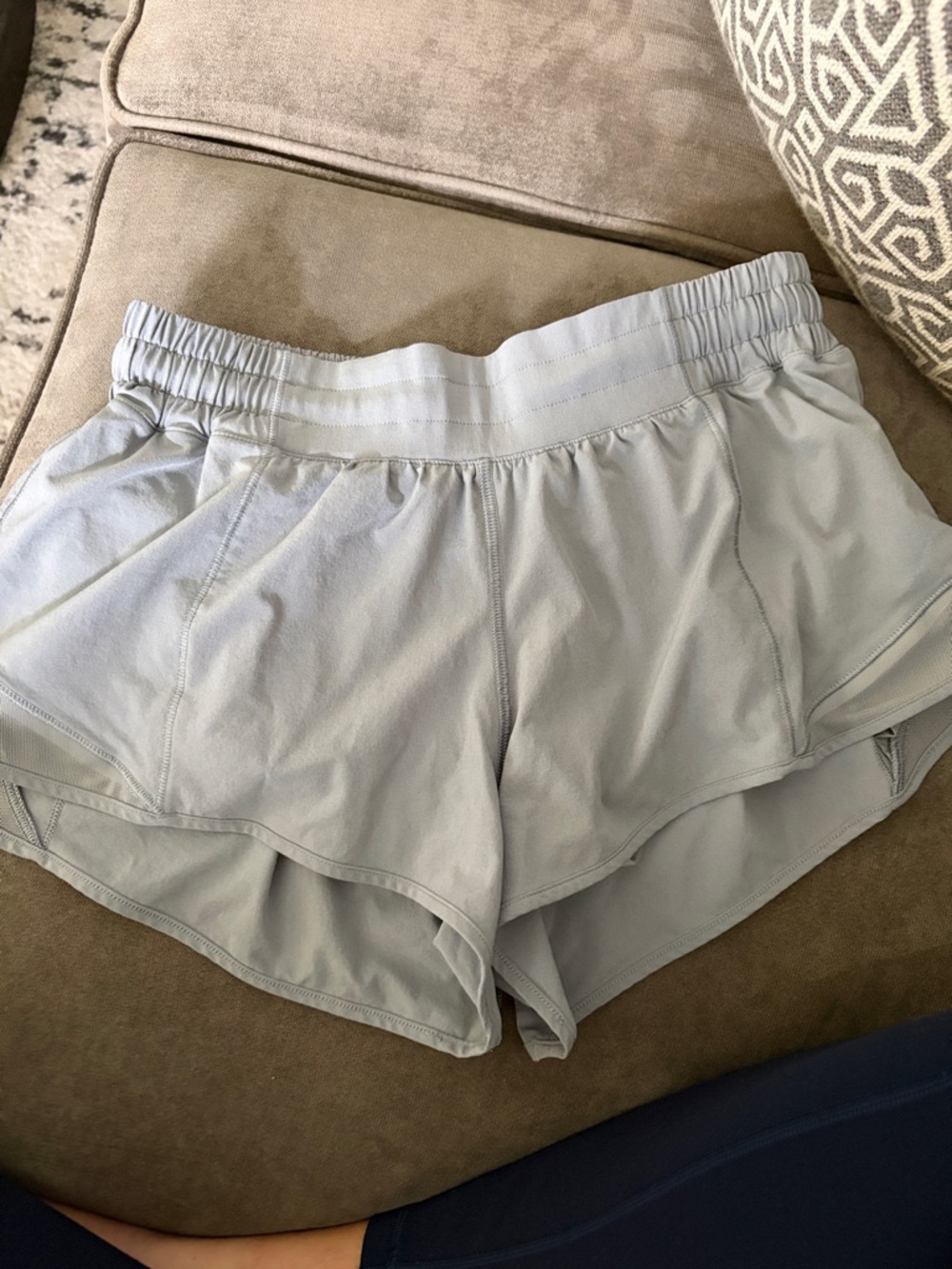 Lululemon hotty hot Gray Women's Athletic Shorts